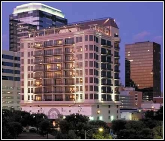 Plaza Lofts over Republic Square Park
