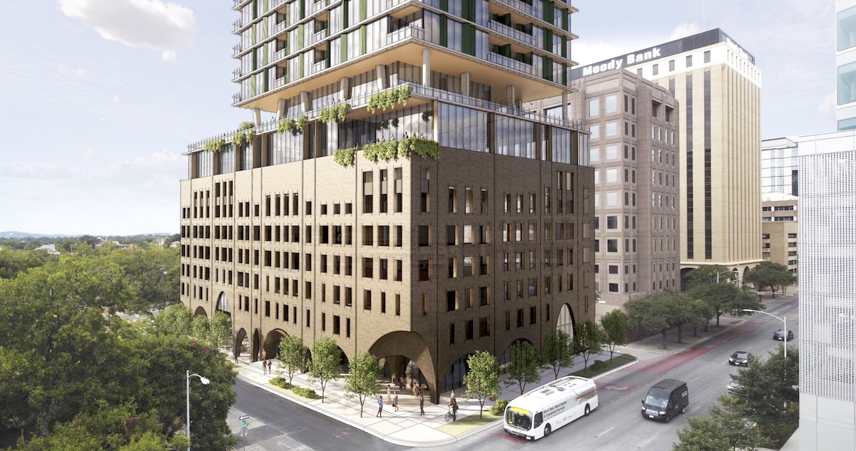 计划在第14和瓜达卢佩街建造一座35层的市中心奥斯汀公寓大楼