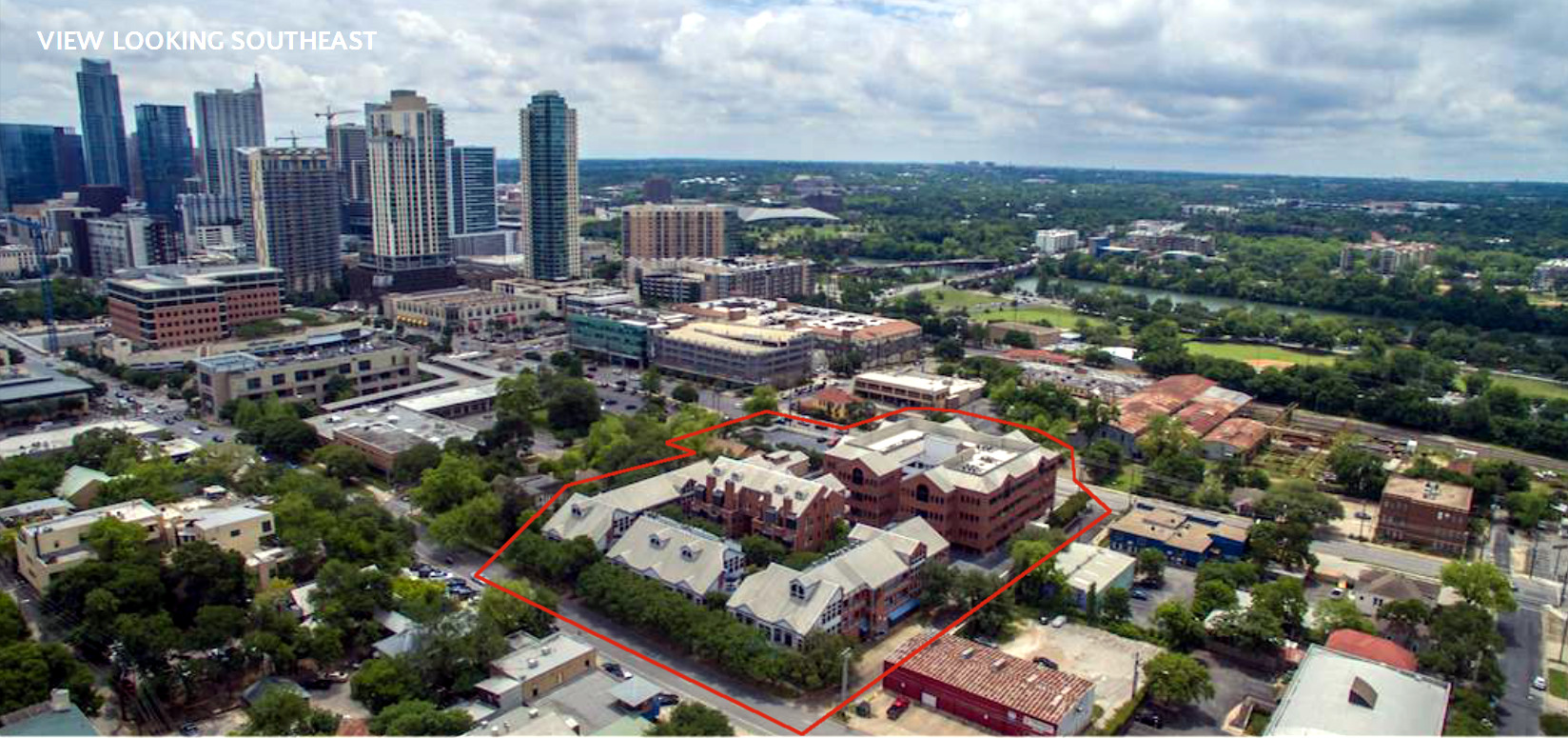 AISD's Carruth Administration Center is a modern office and apartment complex west of downtown.