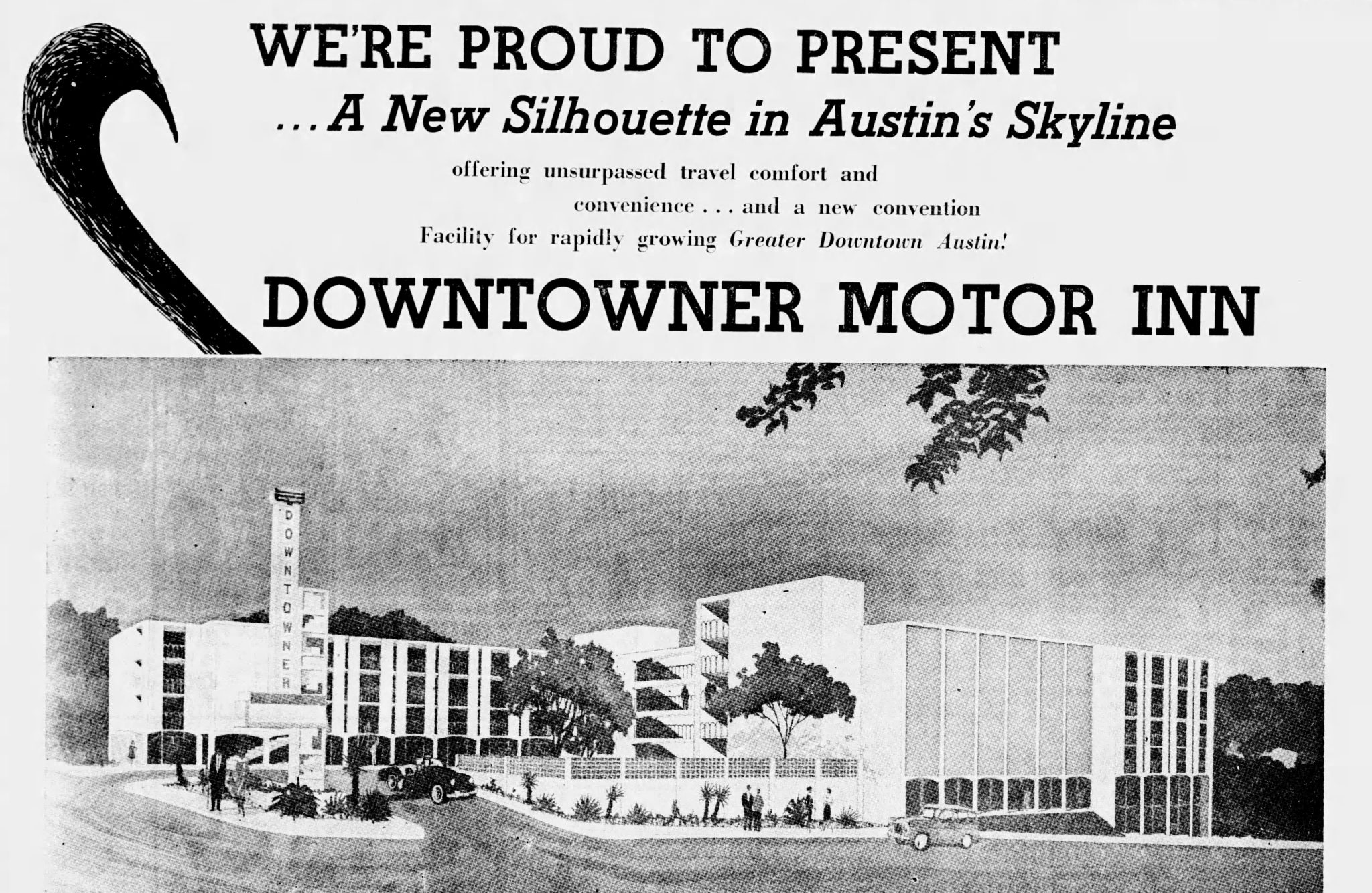 Austin’s Swinging ’60s Survive Behind Stucco at the Downtowner Motor