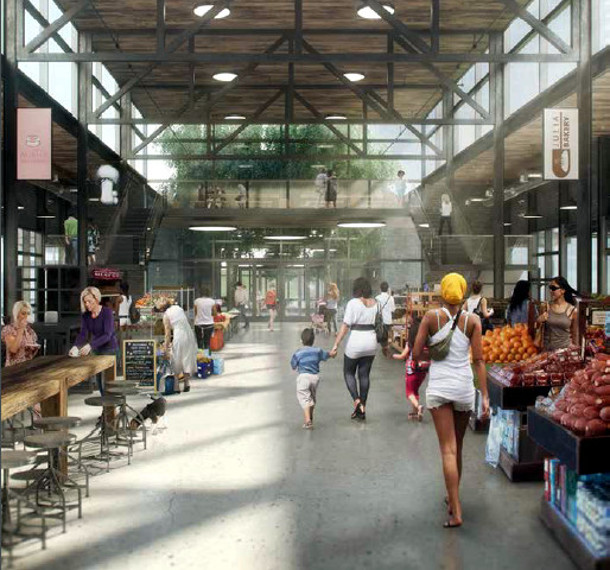A Public Market occupied by small business entrepreneurs is a mandate of the master plan.