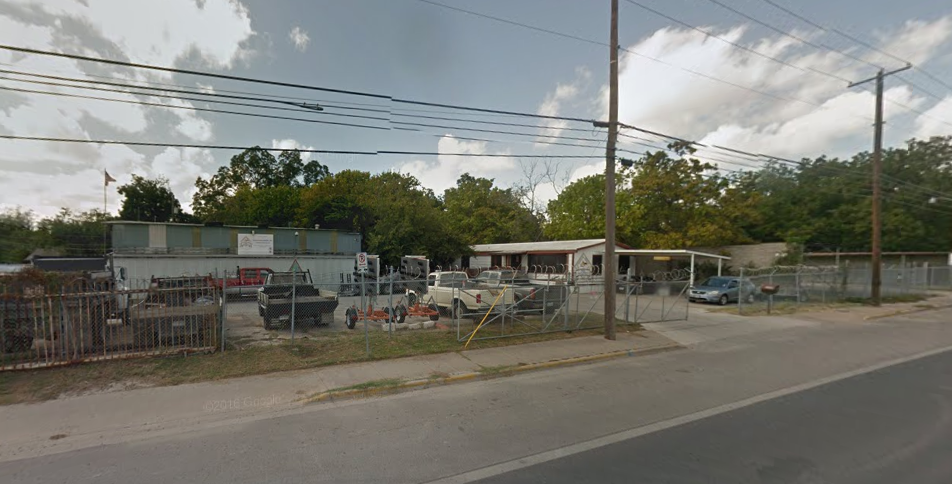 A current view of the Cinco development site at 2709 E. 5th St., occupied by Prism Development. Photo courtesy of Google Maps.