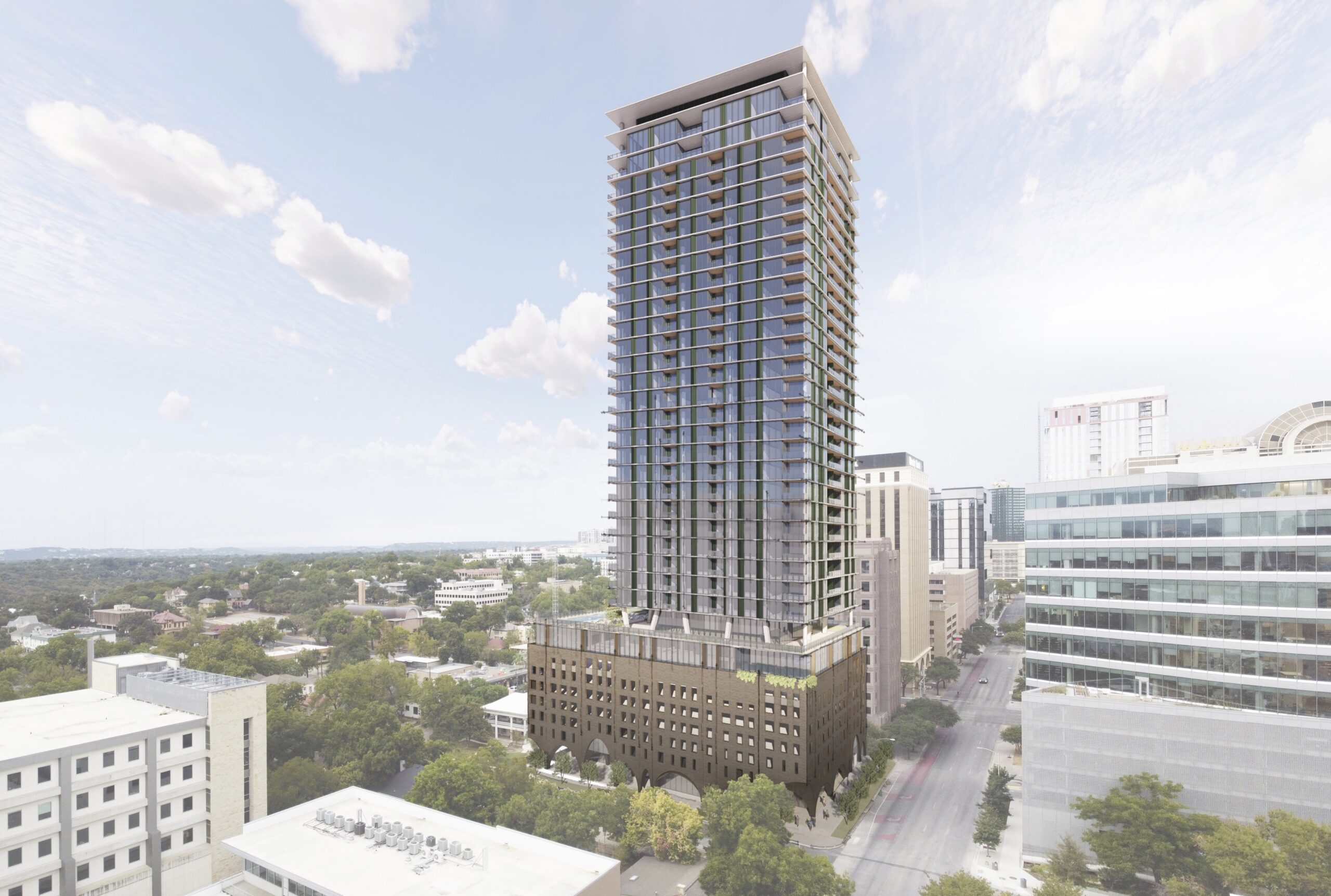 35Story Downtown Austin Condo Tower Planned at 14th and Guadalupe TOWERS