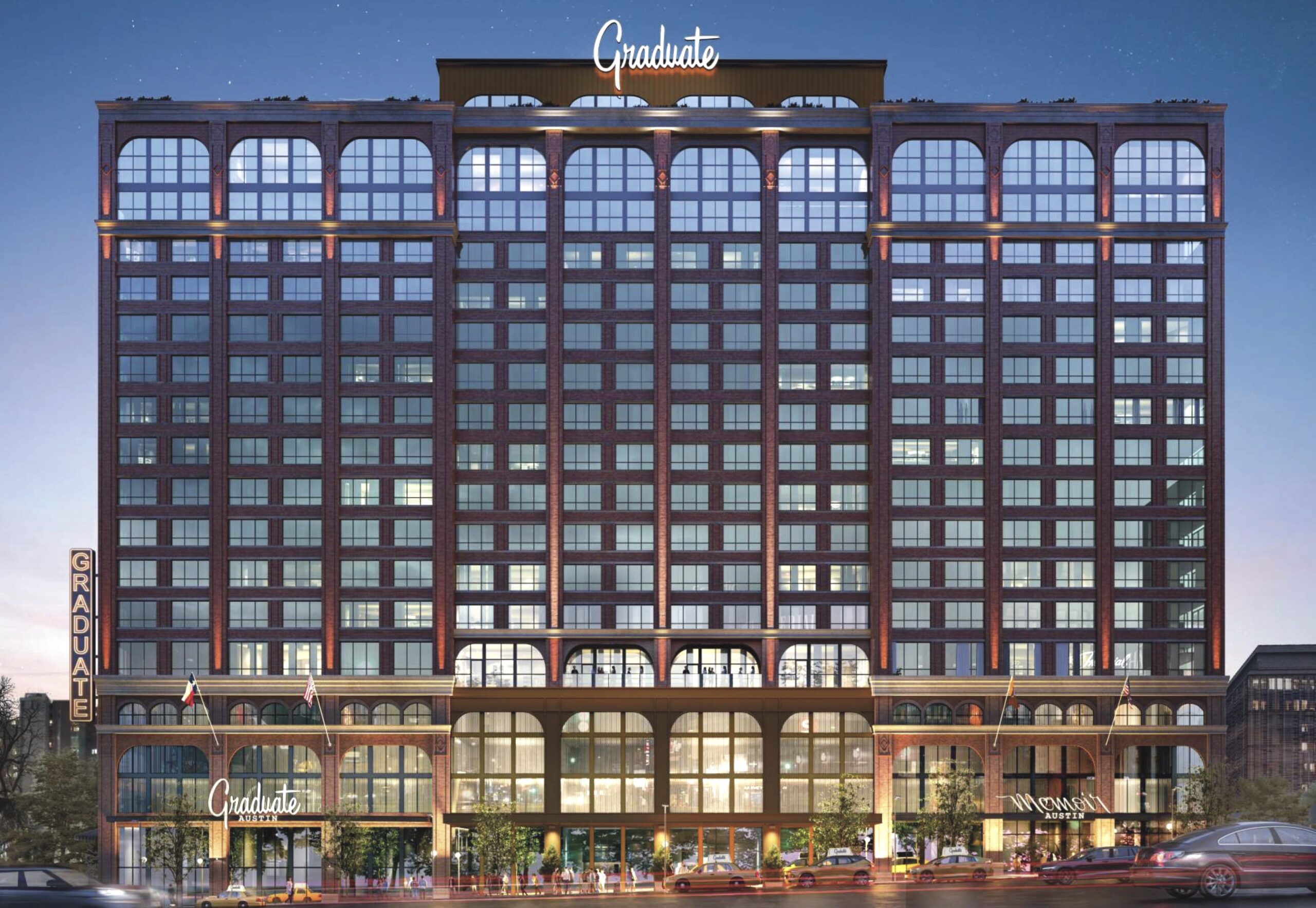 Meet the Graduate Austin Hotel Bringing 200 Feet of Bricks Downtown Meet the Graduate Austin Hotel Bringing 200 Feet of Bricks Downtown