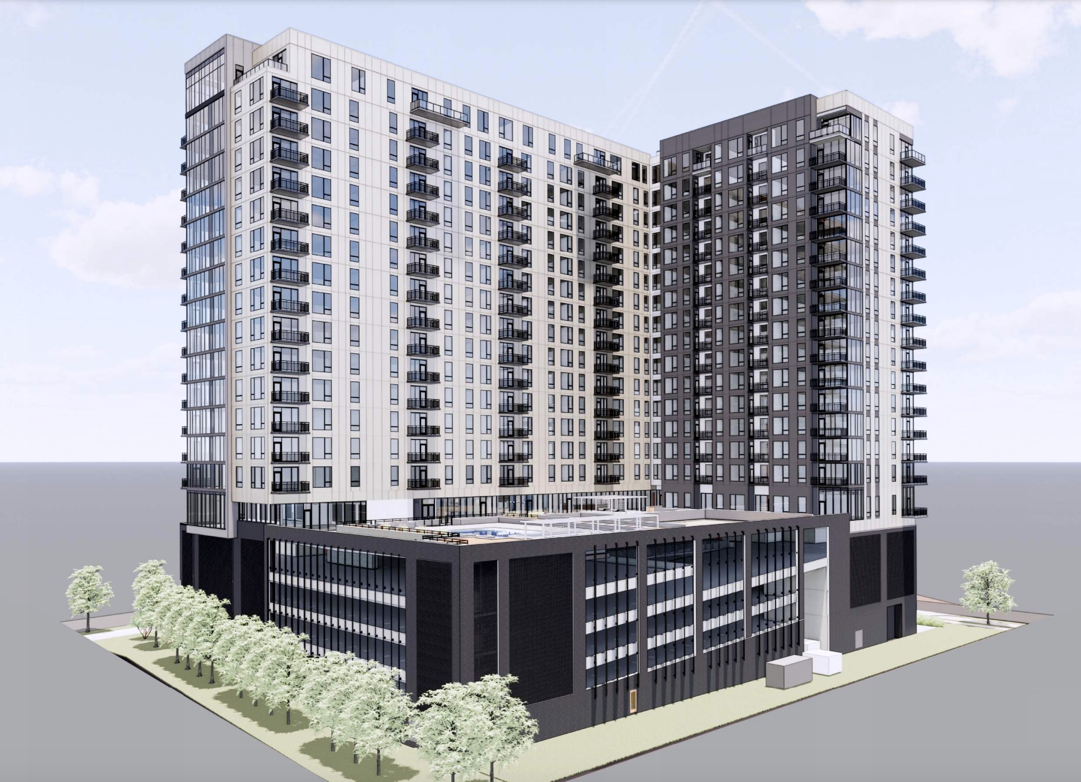 Road’s Tallest Apartment Tower Moving Forward Near the Domain