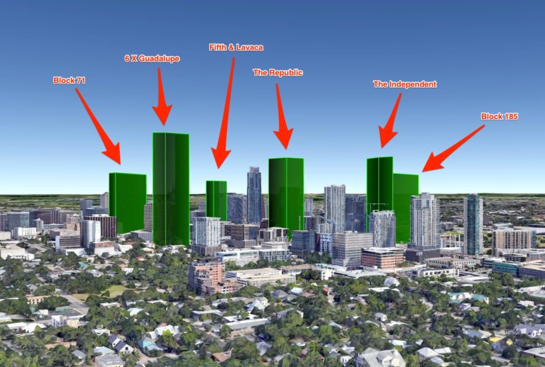 Take a Peek at Downtown Austin’s Future Skyline TOWERS