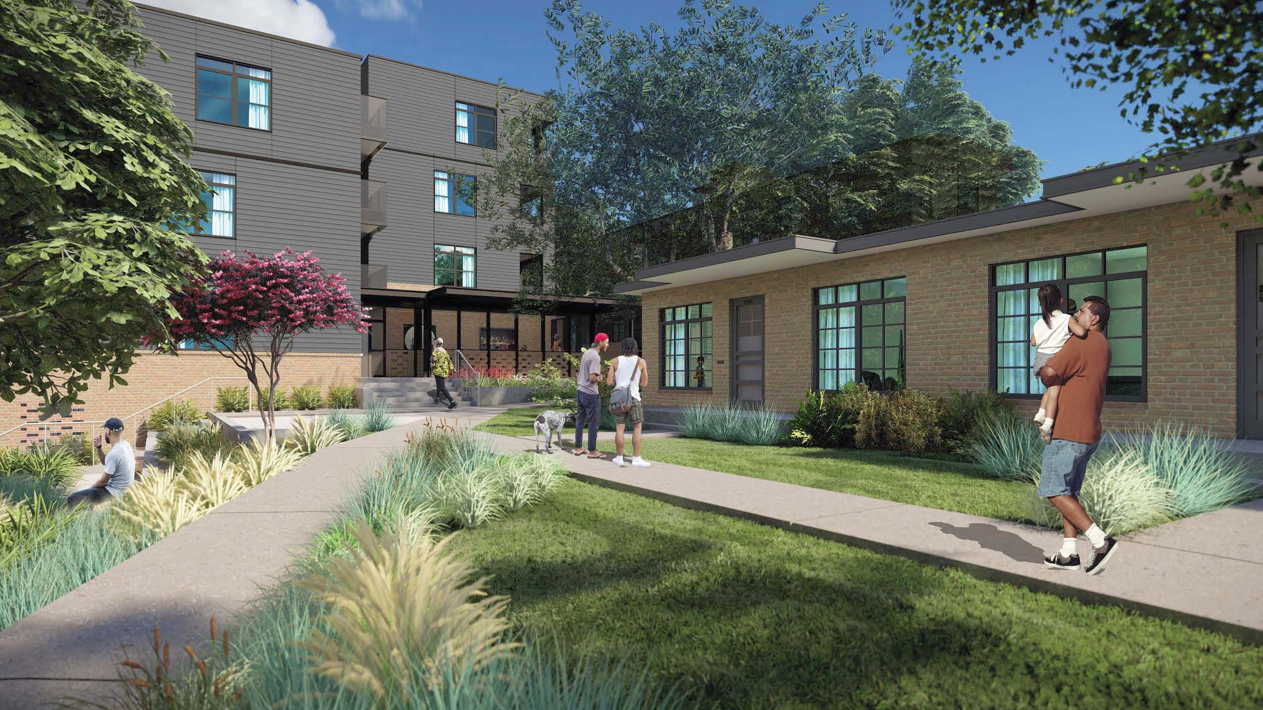 At Rosewood Courts, a Milestone of Housing History Imagines an Upgrade