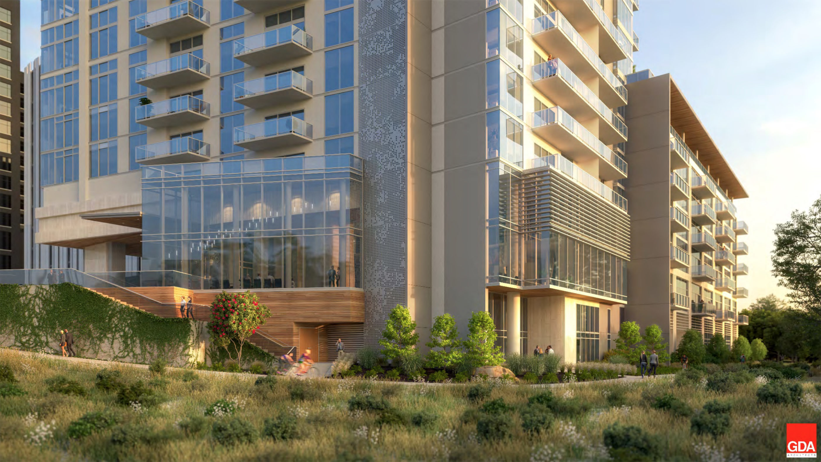 Take A Closer Look At The Travis The Rainey District S New Tallest Tower Towers